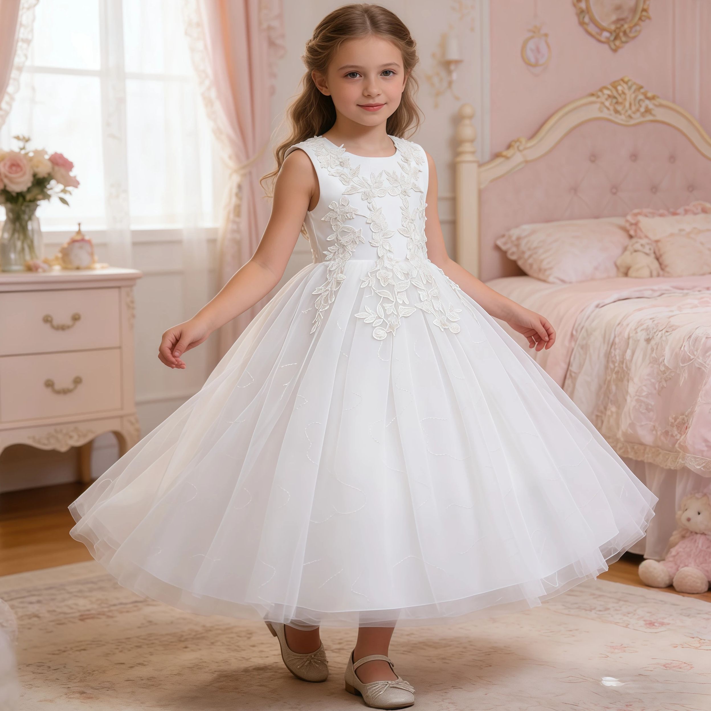 Teenage Girls Sequins Embroide - Applique Patch Flower recension och pris