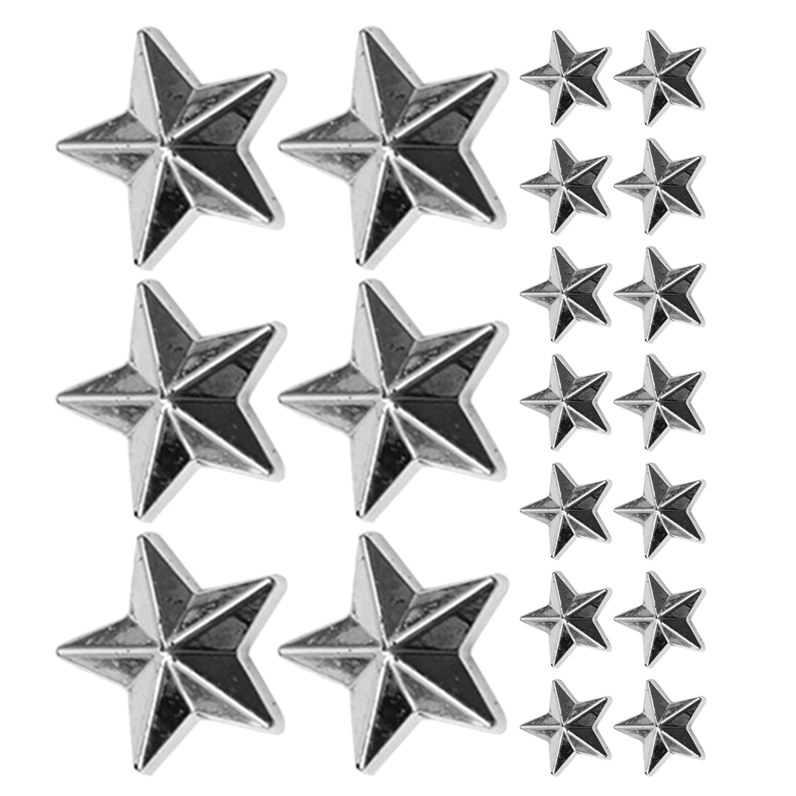 300Pcs Flat Back Acrylic Star  - Craft Embellishment recension och pris