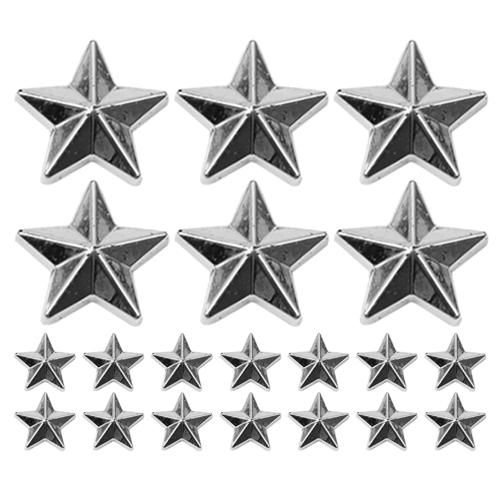300Pcs Flat Back Acrylic Star  - Craft Embellishment recension och pris