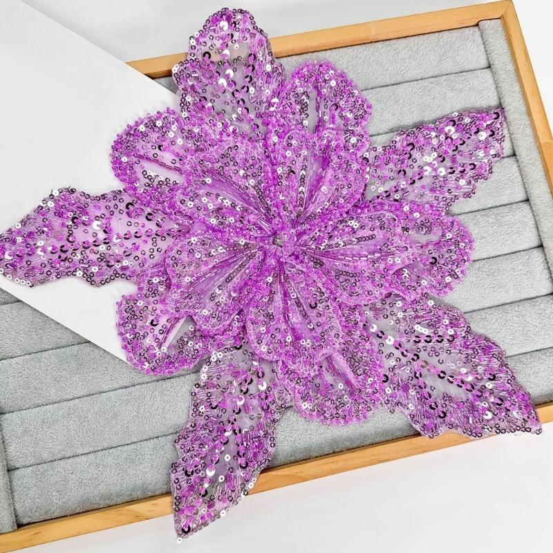 39BD Flower Patches Garment Ap - Applique Patch Flower recension och pris
