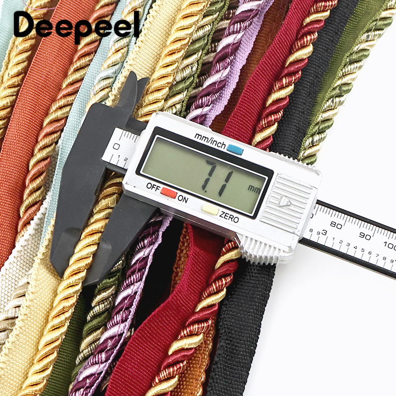 6/12M 6mm Two-Color Twisted Ro - Cord Trim Twisted recension och pris