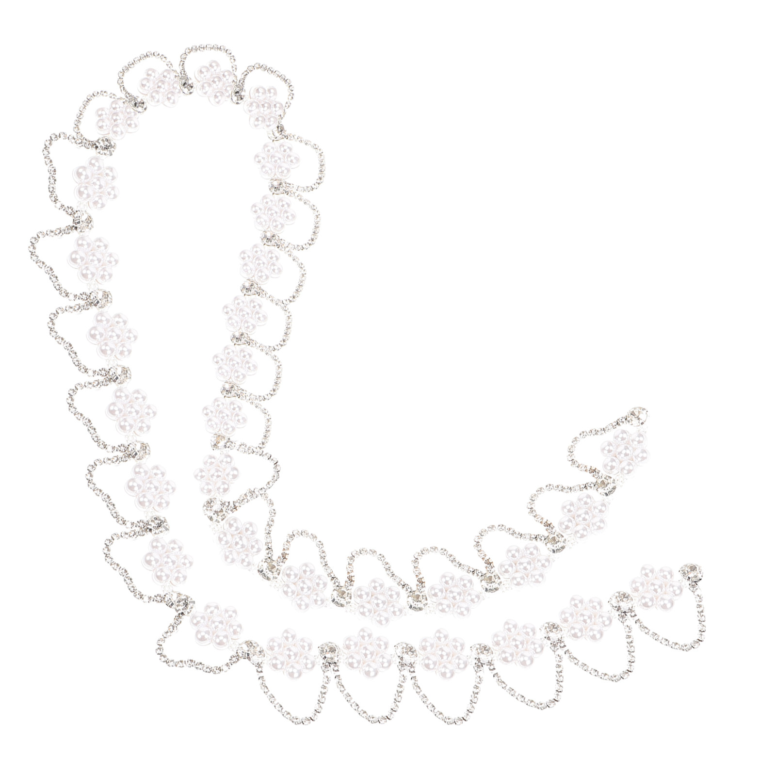 Premium Rhinestone Pearl Chain - Craft Embellishment recension och pris