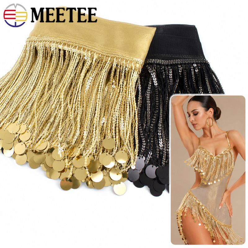 1/2/3Yards 16cm Paillette Frin - Beaded Trim Fringe recension och pris