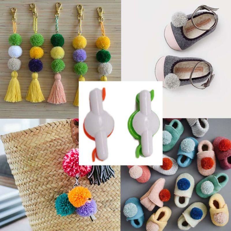 D8KF 2pcs Pom-Pom Maker for Fl - Pom Pom Maker Tool recension och pris