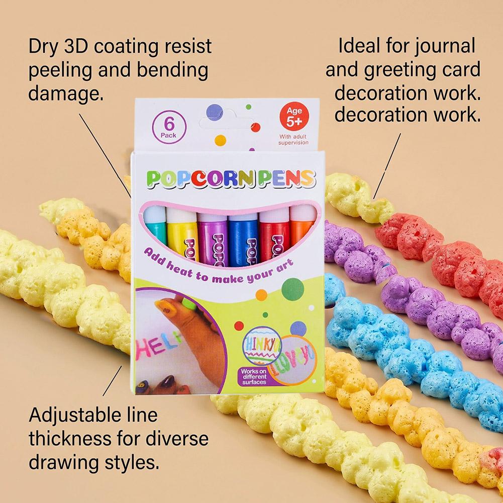 6/12pcs/set New Exotic Popcorn - Copic Marker Sketch recension och pris