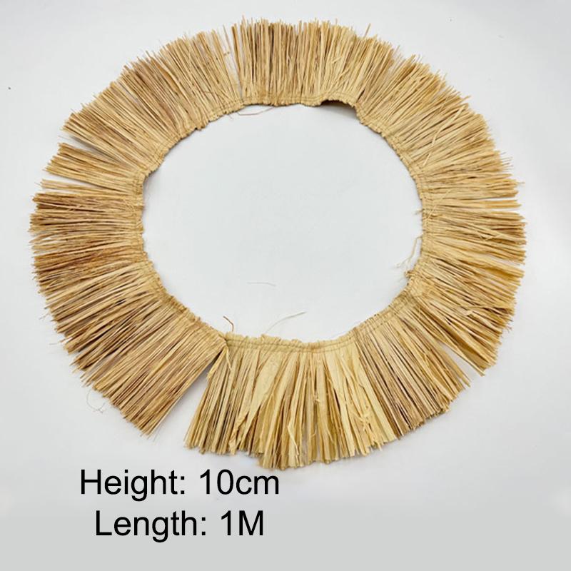 NEW 1M Jute Fringe Trim Raffia - Tassel Fringe Trim recension och pris